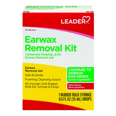 Leader Ear Drops Wax Removal Kit, 1 Ea