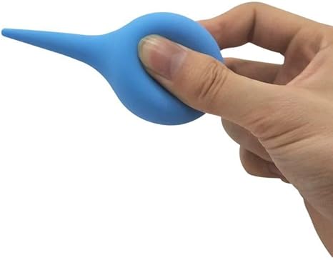 27ml Hand Bulb Ear Syringe, Soft Reusable Rubber Suction Ear Bulb Syringe Ball, Baby Ear Cleaning Bulb, Ear Washing Squeeze Bulb for Kids, Adults, Pets