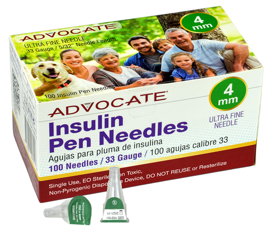 33 Gauge 4MM (5/32") Length Pen Needles