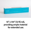 InterDry Ag Textile with Antimicrobial Silver Complex – 10" x 144" Moisture-Wicking Fabric Roll