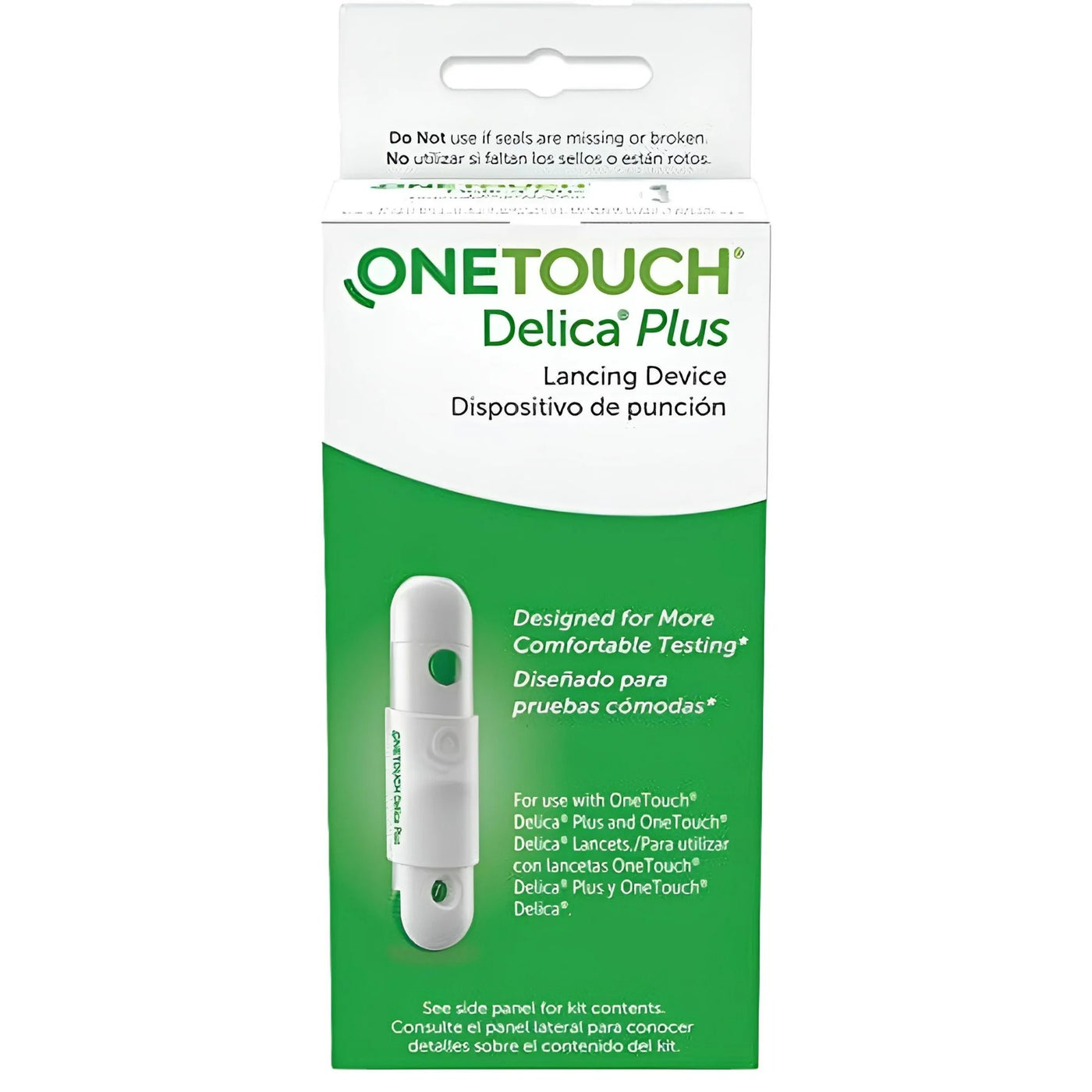 OneTouch Delica Plus Lancing Device For Diabetes Testing – CUESTRIPS