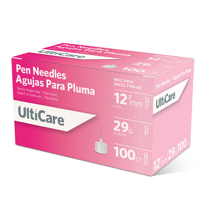 29 Gauge 12.7mm (1/2") Length Pen Needles